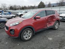 Salvage cars for sale from Copart Grantville, PA: 2017 KIA Sportage LX