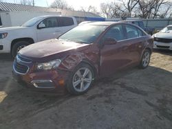 Salvage cars for sale from Copart Wichita, KS: 2015 Chevrolet Cruze LT