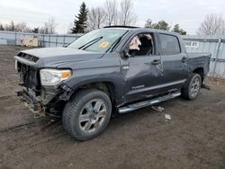 Toyota salvage cars for sale: 2017 Toyota Tundra Crewmax SR5