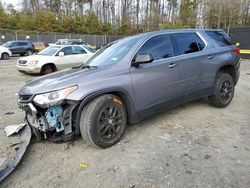 Salvage cars for sale from Copart Waldorf, MD: 2019 Chevrolet Traverse LS