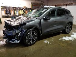 Vehiculos salvage en venta de Copart Candia, NH: 2021 Ford Escape SEL