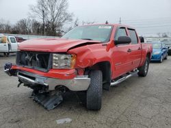 Salvage cars for sale at Cahokia Heights, IL auction: 2012 GMC Sierra K1500 SLE