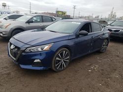 Salvage cars for sale at Chicago Heights, IL auction: 2022 Nissan Altima SR