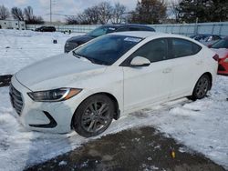 Salvage cars for sale from Copart Moraine, OH: 2018 Hyundai Elantra SEL