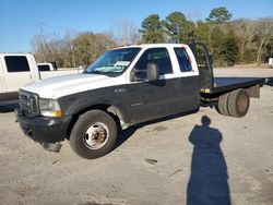 Salvage trucks for sale at Savannah, GA auction: 2002 Ford F350 Super Duty