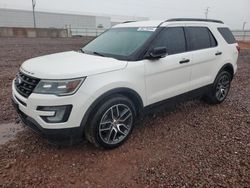 Salvage cars for sale from Copart Phoenix, AZ: 2016 Ford Explorer Sport