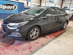 Salvage cars for sale at Angola, NY auction: 2016 Chevrolet Cruze LT