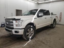 Salvage cars for sale at Madisonville, TN auction: 2016 Ford F150 Supercrew