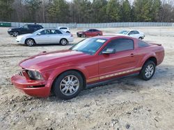 Salvage cars for sale at Gainesville, GA auction: 2008 Ford Mustang