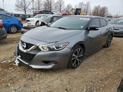 Salvage cars for sale from Copart Bridgeton, MO: 2017 Nissan Maxima 3.5S