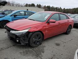 Hyundai salvage cars for sale: 2022 Hyundai Elantra SEL