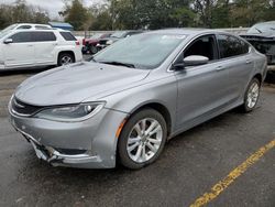 Salvage cars for sale at Eight Mile, AL auction: 2016 Chrysler 200 Limited