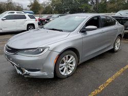 Chrysler 200 salvage cars for sale: 2016 Chrysler 200 Limited