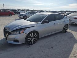 Nissan salvage cars for sale: 2019 Nissan Altima SR