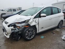 Vehiculos salvage en venta de Copart Chicago Heights, IL: 2017 Ford C-MAX Titanium