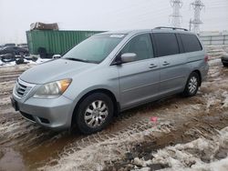 Salvage cars for sale at Elgin, IL auction: 2008 Honda Odyssey EX