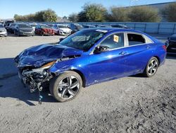 Hyundai Elantra Limited Vehiculos salvage en venta: 2023 Hyundai Elantra Limited