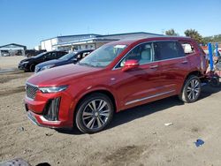 Salvage cars for sale at San Diego, CA auction: 2021 Cadillac XT6 Premium Luxury