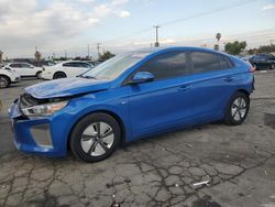 Salvage cars for sale at Colton, CA auction: 2018 Hyundai Ioniq Blue