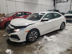 Salvage cars for sale at Franklin, WI auction: 2018 Honda Civic LX