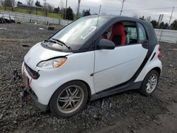 Smart Fortwo salvage cars for sale: 2009 Smart Fortwo Pure