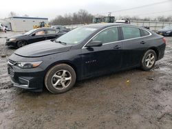 Chevrolet salvage cars for sale: 2016 Chevrolet Malibu LS