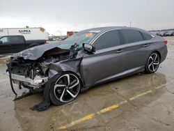 Honda salvage cars for sale: 2020 Honda Accord Sport