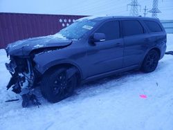 Salvage cars for sale at Elgin, IL auction: 2017 Dodge Durango R/T