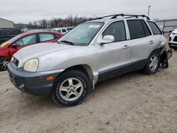 Hyundai Santa FE salvage cars for sale: 2002 Hyundai Santa FE GLS