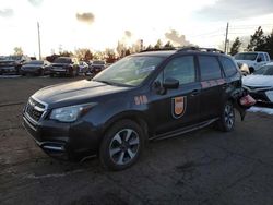 Salvage cars for sale from Copart Brighton, CO: 2017 Subaru Forester 2.5I Premium