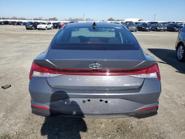 2023 Hyundai Elantra Blue