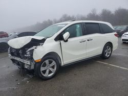 Salvage cars for sale at Brookhaven, NY auction: 2019 Honda Odyssey EXL