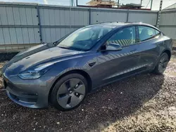 Salvage cars for sale at Kapolei, HI auction: 2022 Tesla Model 3