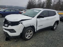 Salvage cars for sale at Concord, NC auction: 2023 Jeep Compass Latitude