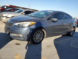 KIA Forte EX Vehiculos salvage en venta: 2015 KIA Forte EX