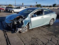 Salvage cars for sale from Copart Colton, CA: 2017 Toyota Prius