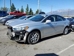 Salvage cars for sale from Copart Rancho Cucamonga, CA: 2014 Ford Fusion SE