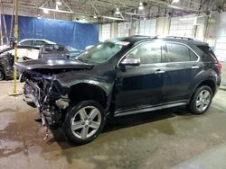 Salvage cars for sale from Copart Woodhaven, MI: 2015 Chevrolet Equinox LTZ