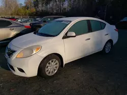 Salvage cars for sale at Waldorf, MD auction: 2014 Nissan Versa S