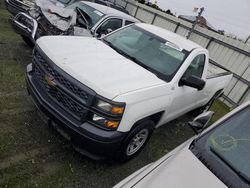 Salvage trucks for sale at Vallejo, CA auction: 2015 Chevrolet Silverado C1500