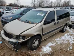 Chevrolet Venture ls salvage cars for sale: 2005 Chevrolet Venture LS