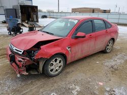 Salvage cars for sale from Copart Bismarck, ND: 2008 Ford Focus SE