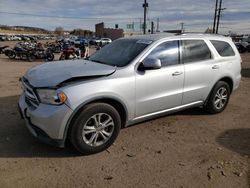 Vehiculos salvage en venta de Copart Colorado Springs, CO: 2011 Dodge Durango Crew