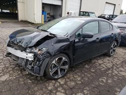 Honda Civic SI salvage cars for sale: 2015 Honda Civic SI