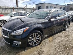 Salvage cars for sale from Copart Los Angeles, CA: 2016 Infiniti Q70 3.7