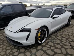 Salvage cars for sale from Copart Martinez, CA: 2021 Porsche Taycan