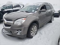 Salvage cars for sale at Rocky View County, AB auction: 2011 Chevrolet Equinox LT
