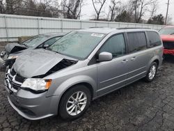 Salvage cars for sale at Bridgeton, MO auction: 2016 Dodge Grand Caravan SXT