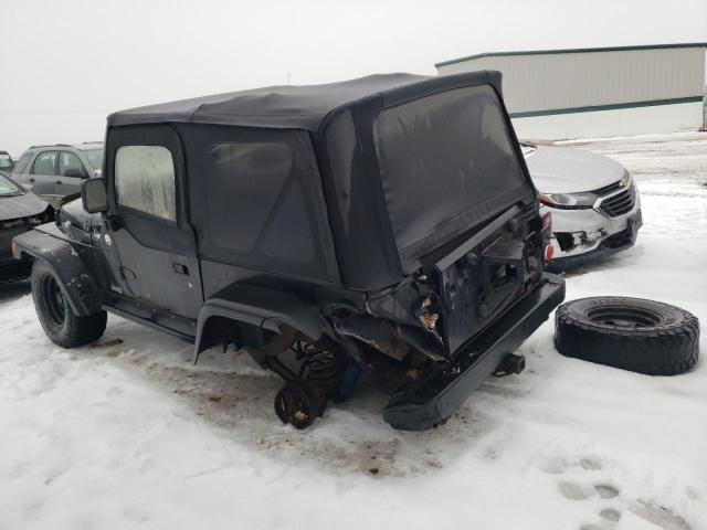 1998 Jeep Wrangler / TJ SE