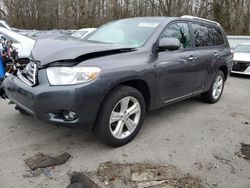 Toyota Highlander salvage cars for sale: 2010 Toyota Highlander Limited